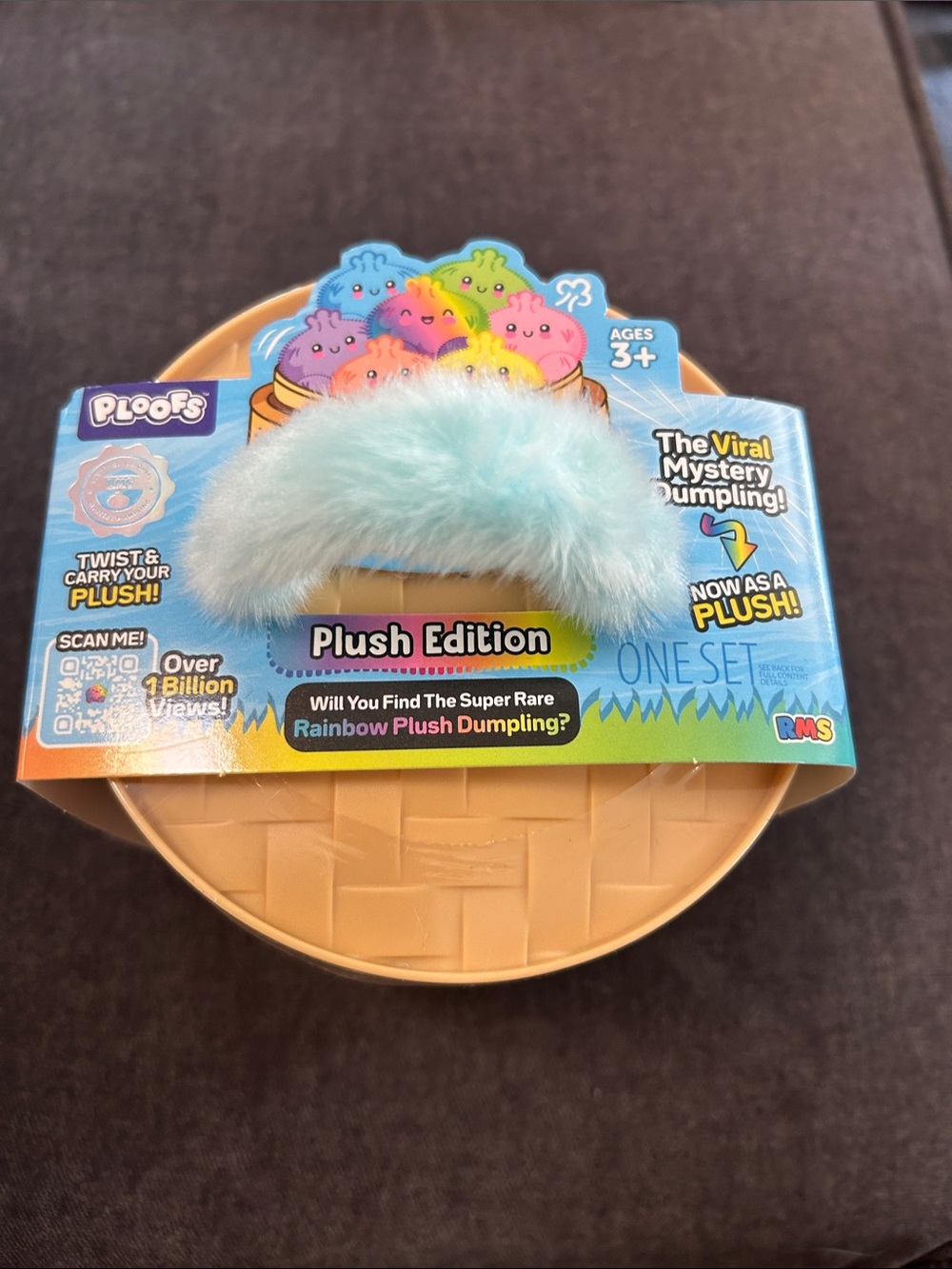 RMS Rainbow Plush Dumpling, Brand New